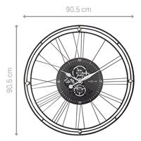 Romeinse tandwielklok XXL - 90,5 cm - Metaal - Romeinse tandwielklok - thumbnail