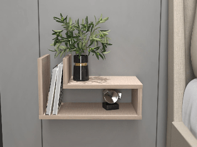 Zwevend nachtkastje LARAGON kasjmier Zwevend nachtkastje LARAGON kasjmier