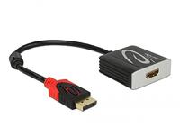 Delock 62719 Adapter DisplayPort 1.2 male > HDMI female 4K 60 Hz Passief zwart - thumbnail