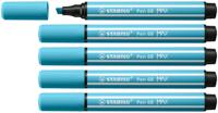 Viltstift stabilo pen 68/57 max azuurblauw | 5 stuks - thumbnail