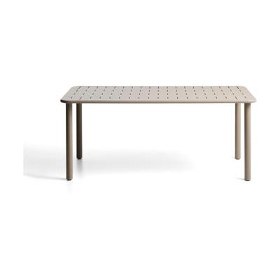 Kave Home Brai tuintafel 180x90 cm gegalvaniseerd Taupe Kave Home Brai tuintafel 180x90 cm gegalvaniseerd Taupe