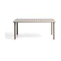 Kave Home Brai tuintafel 180x90 cm gegalvaniseerd Taupe - thumbnail