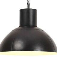 VidaXL Hanglamp rond 25 w e27 48 cm zwart