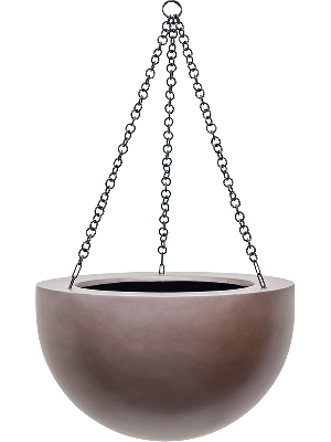 Gradient hanging bowl matt coffee L