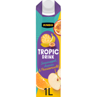 Jumbo Tropic Drink Sinaasappel, Ananas & Passievrucht 1 L - thumbnail