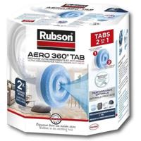 Rubson navulling voor ontvochtiger AERO 360, doos van 2 tabs van 450 gram, neutraal - thumbnail