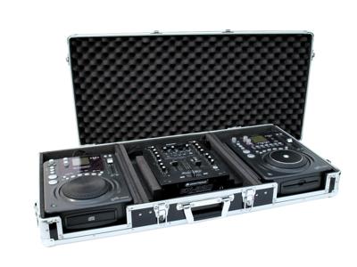 Omnitronic DIGI-1 flightcase 2x CD 1x 12 inch mixer
