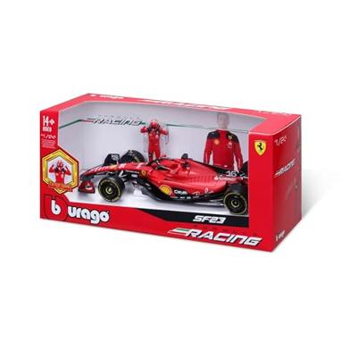 Bburago Charles Leclerc Ferrari SF23 Speed Serie auto - 1:24