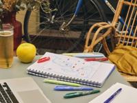 Pilot roller Frixion Ball, blister van 12 stuks in geassorteerde kleuren - thumbnail