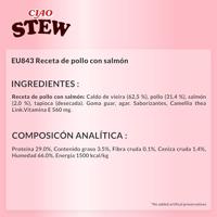 INABA Ciao Stew Chicken & Salmon - Kattensnoepje - 40g - thumbnail