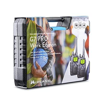 Midland Work Edition Set 2x G7 Pro C1090.18 PMR-portofoon Set van 2 stuks Midland Work Edition Set 2x G7 Pro C1090.18 PMR-portofoon Set van 2 stuks