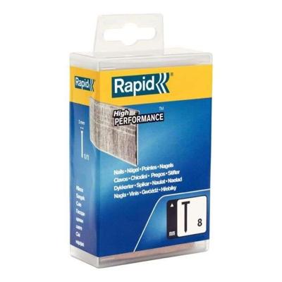 Rapid Nagels 8/15mm Gegalvaniseerd in kunststof doos (5700 stuks) Rapid Nagels 8/15mm Gegalvaniseerd in kunststof doos (5700 stuks)