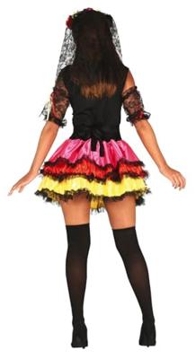 Kleurrijk Skeletten Jurkje Cathrina