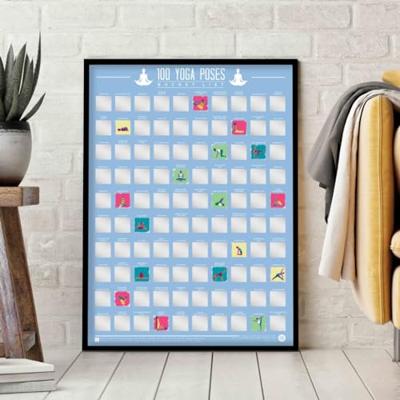 Gift Republic Scratch Poster - 100 Yoga Poses
Gift Republic Kraskaart Poster - 100 Yoga Houdingen