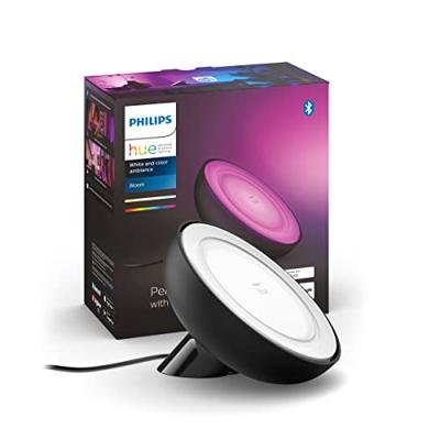 Philips Hue White & Color Ambiance, Bloom, Black, Bluetooth compatibel, werkt met Alexa, Google en HomeKit Philips Hue White & Color Ambiance, Bloom, Black, Bluetooth compatibel, werkt met Alexa, Google en HomeKit