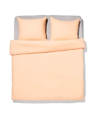 HEMA Dekbedovertrek 200x200/220cm zacht katoen perzik (perzik)