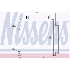 Condensator, airconditioning 940447
