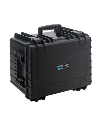 B & W International Outdoor-koffer outdoor.cases Typ 5500 37.9 l (b x h x d) 495 x 365 x 315 mm Zwart 5500/B/SI B & W International Outdoor-koffer outdoor.cases Typ 5500 37.9 l (b x h x d) 495 x 365 x 315 mm Zwart 5500/B/SI