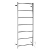 Elektrische Handdoekradiator Smedbo Dry High 121,2x50 cm 80W RVS Glans - thumbnail