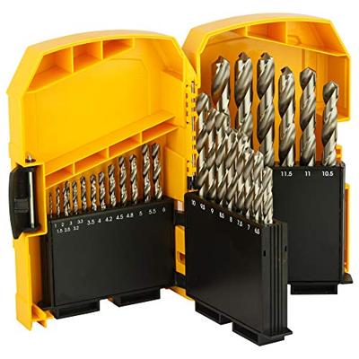 DeWALT DT5929 29-delige Metaalborenset HSS-G in Cassette