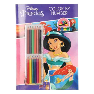 Boek Specials Nederland BV Kleuren op nummer - prinsessen