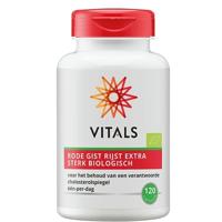 Vitals Rode Gist Rijst Extra Sterk Bio (120ca) - thumbnail