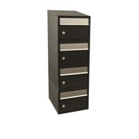 Stoer! Brickset 4-Hoog Met Dak Zwart - 40215070_1x4d - thumbnail