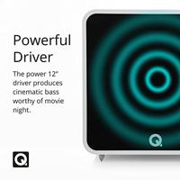 Q Acoustics Q B12 - Subwoofer - Mat Wit - thumbnail