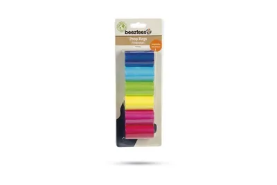 Beeztees Poepzak navul regenboog 6x20st