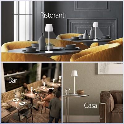 Tafellamp securit feline led opl dimbaar wit