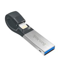 Sandisk iXpand USB flash drive 64 GB USB Type-A / Lightning 3.2 Gen 1 (3.1 Gen 1) Zwart, Zilver - thumbnail