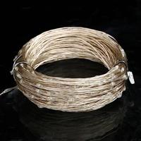 Lichtsnoer met 400 microLED's blauw 8 functies 40 m - thumbnail