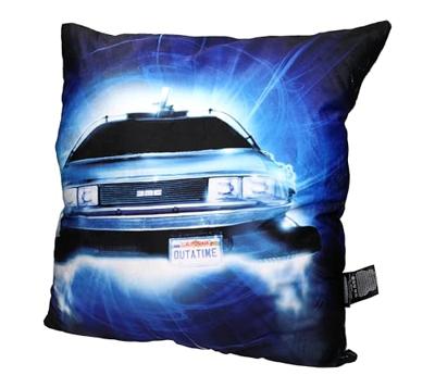 Back To The Future Pillow Delorean Roads 45 cm