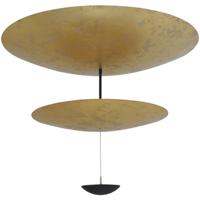 Masterlight PlafondlampZyan zwart met goud 2-lichts - 5205-08-90-60-DW - thumbnail