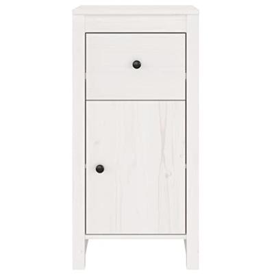 Dressoir 40x35x80 cm massief grenenhout wit Dressoir 40x35x80 cm massief grenenhout wit
