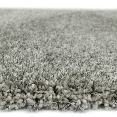 Hoogpolig Vloerkleed Shaggy Deluxe - Zilver - 200 x 290 cm