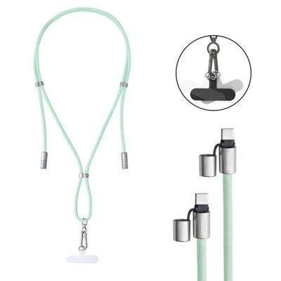 Intenso USB-C-kabel USB 2.0 USB-C stekker, USB-C stekker 1.65 m Green Telefoonkoord 7991007