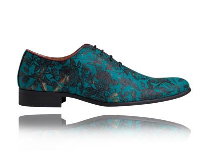 Flairy Green Lureaux - Handgemaakte Nette Schoenen Voor Heren