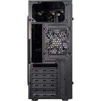 Inter-Tech b-02 rgb midi tower behuizing (zwart | 3x usb-a | rgb | window) - thumbnail