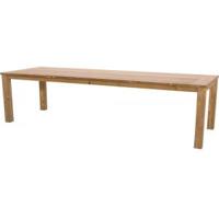 Tuintafel recycled teak met blokpoten 300 cm - thumbnail