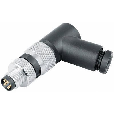 binder 99-3383-110-04 Sensor/actuator connector, niet geassembleerd M8 Stekker, haaks Aantal polen (sensoren): 4 1 stuk(s)