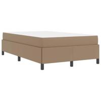 Bedframe met matras Cappuccino 120 x 190 cm Kunstleer - thumbnail