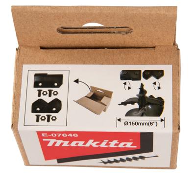 Makita Accessoires Wisselmes tbv grondboor 150mm - E-07646