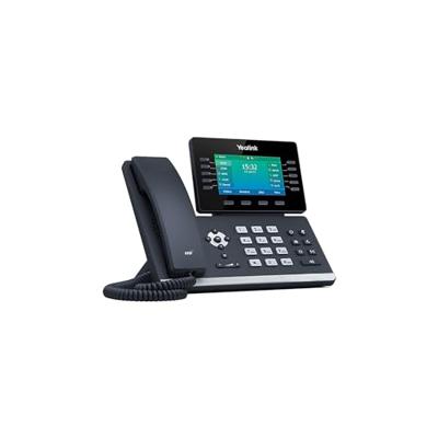 Yealink SIP-T54W Vaste VoIP-telefoon Bluetooth, Handsfree, Compatibel voor hoorapparatuur, Headsetaansluiting, Optisch belsignaal, PoE, Nummerherhaling, WiFi Yealink SIP-T54W Vaste VoIP-telefoon Bluetooth, Handsfree, Compatibel voor hoorapparatuur, Headsetaansluiting, Optisch belsignaal, PoE, Nummerherhaling, WiFi