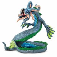 Safari speelfiguur Leviathan jongens 13,8 cm blauw/groen/roze - thumbnail