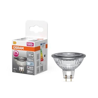 OSRAM HOMELIGHTING 4099854456879 LED-reflectorlamp-lamp Energielabel E (A - G) GU5.3 3.4 W Koudwit (Ø x h) 50.00 mm x 50.00 mm 1 stuk(s) OSRAM HOMELIGHTING 4099854456879 LED-reflectorlamp-lamp Energielabel E (A - G) GU5.3 3.4 W Koudwit (Ø x h) 50.00 mm x 50.00 mm 1 stuk(s)