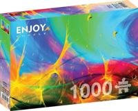 Rainbow Fractals Puzzel 1000 Stukjes - thumbnail