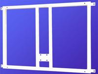 SUPPORT METAL FOR SUJECCION BOARD AND RING MINIBASKET TO THE WALL - thumbnail