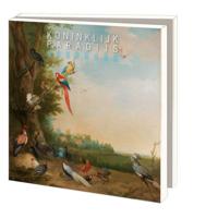 Kaartenmapje met env, vierkant: Koninklijk Paradijs, Dordrechts Museum - thumbnail