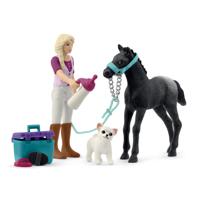 Schleich horse club verzorgingsset voor veulens - 42755 - thumbnail